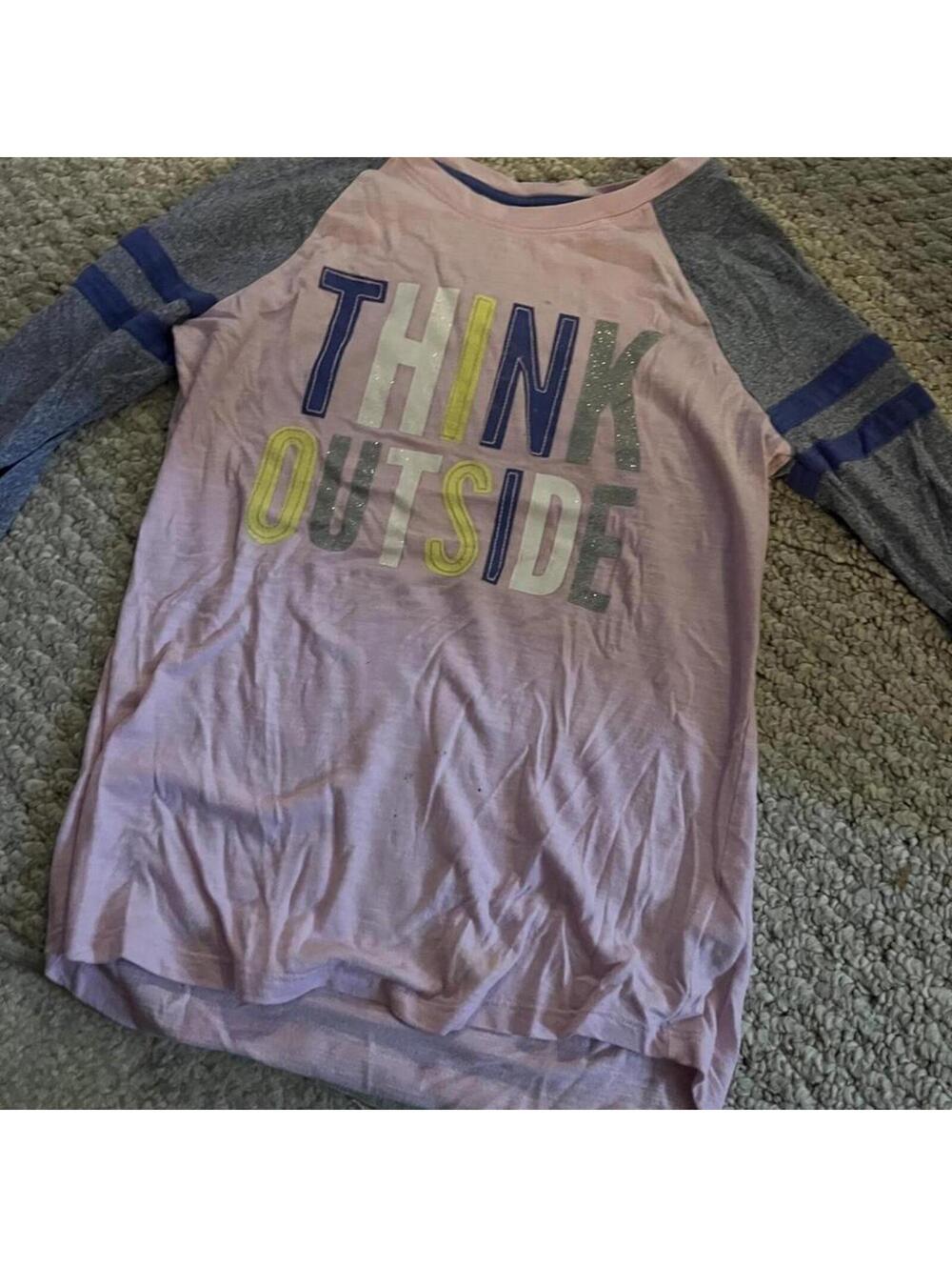 Kid's Pink and Multi Shirt